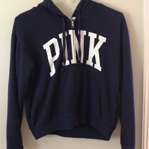 Dark blue VS “PINK” jacket